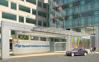 Rendering of the planned UCSF Benioff Children's Hospital at Mission Bay