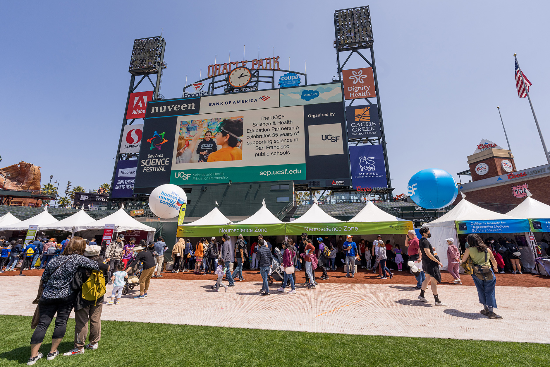 Bay Area Science Festival’s Discovery Day Returns to Oracle Park for