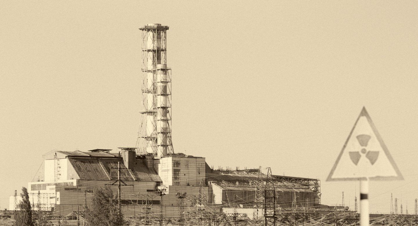 radiation burns chernobyl