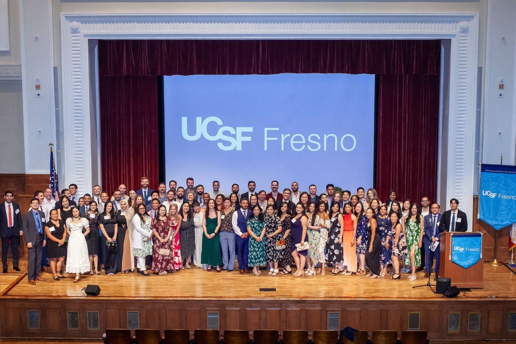 UCSF Fresno Class of 2024 joins together at their commencement ceremony 